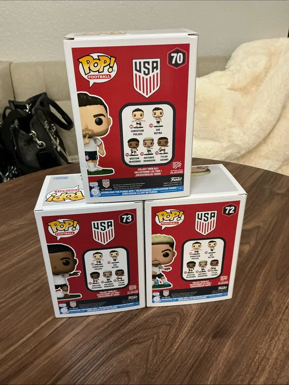 Funko pop USA FIFA soccer lot of 3 - Picture 2 of 5